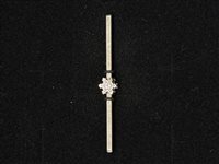 Charm Gioielleria Dossena  in Oro bianco Diamante CHOR-119 - EURO 113